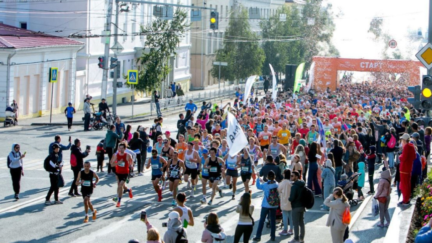 Компания ТЕХНОТЕКС приняла участие в Уфимском международном марафоне 2023