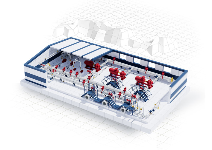 Насосные станции пожаротушения
